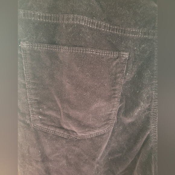 18 corduroy High rise skinny brown button fly jean pant - Picture 5 of 6